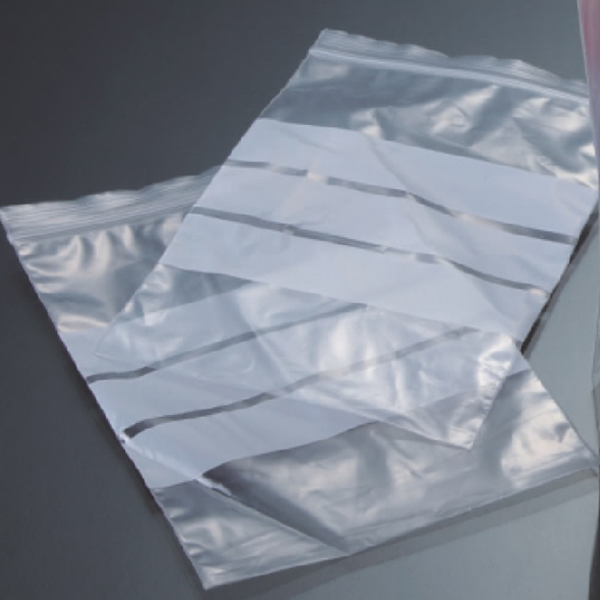 Bags, Grip-seal with Write-On Panel